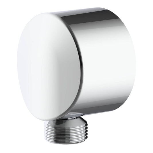 Estilo Chrome Wall Elbow - 1/2" BSP Brass - Lead-Free - Durable - 54mm x 35mm x 54mm – view 2