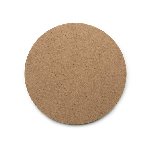 Boyle Wooden Round Coaster - 9cm - MDF - Smooth Surface for DIY Projects - Auzzistore