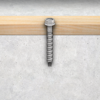 Ramset Ankascrew Masonry Anchor 12mm x 150mm Galvanised 20 Pack