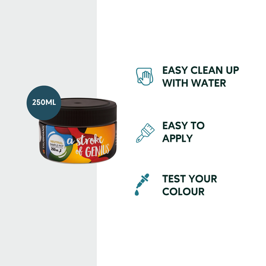 Taubmans 250ml Neutral Sample Pot - Test Paint Colours - 250ml – view 2 - Auzzistore