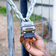 Master Lock Combination Padlock - 57mm - Stainless Steel - Resettable