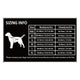 Lightweight 3M reflective Harness Army Green L Auzzi Store