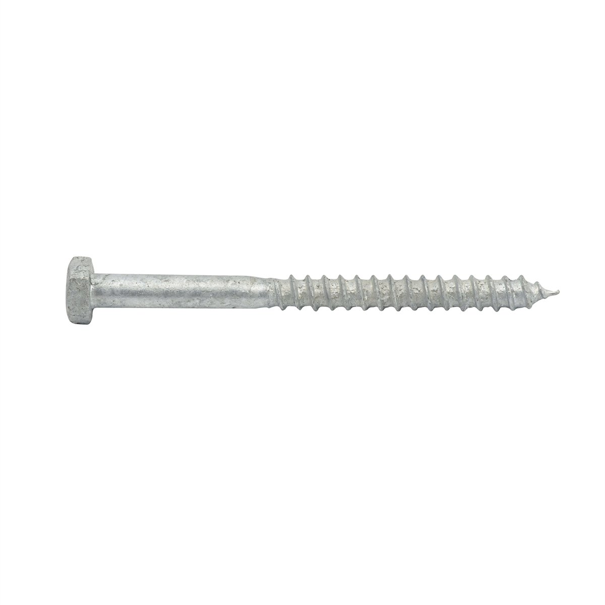 Zenith Hot Dip Galvanised Hex Head Coach Screws M6 x 75mm 25 Pack