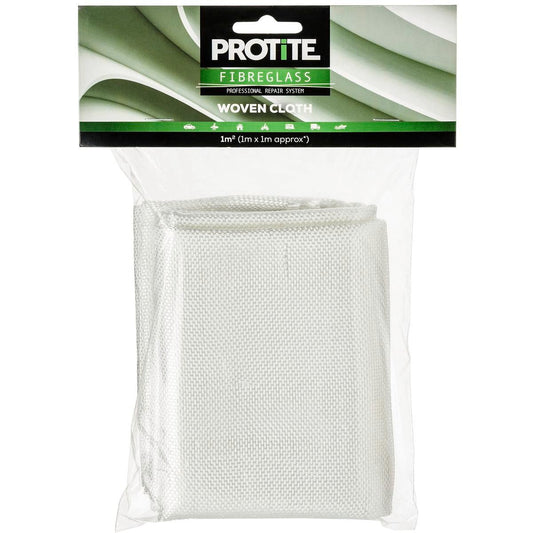 Protite Fibreglass Woven Cloth 1x1m Strong Flexible Repair Material - Auzzistore