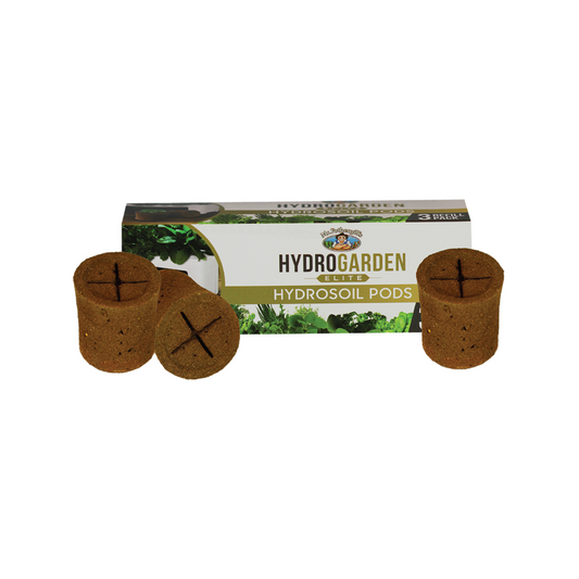 Mr Fothergill's HydroGarden Elite Hydrosoil Pod Refill 3 Pack - 140mm x 60mm x 40mm - Natural Peat & Coir - Auzzistore