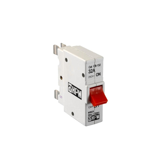 Hpm 32A Plug-In Circuit Breaker - 32 Amp - Plastic - Easy Reset - Auzzistore