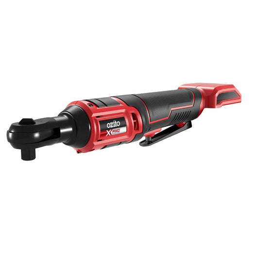 Ozito PXC 18V Ratchet Wrench Skin Only - 3/8" Drive - 60Nm Torque - Compact Design - Auzzistore