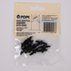 Pope 4mm Adaptor - Screwed Both Ends - Polypropylene - 10 Pack