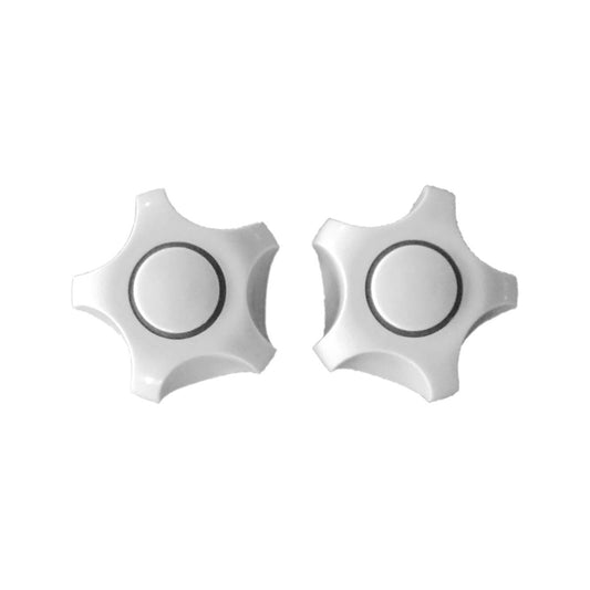 Shaw Mason Ivory Universal Multi Fit Tap Handles Pair - 93mm x 203mm - Easy Install