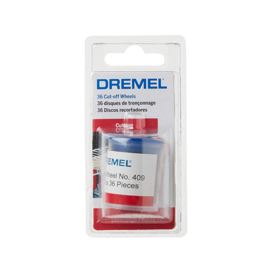 Dremel Cut Off Wheels 24mm 409 - 36 Pack - Black - Abrasive - Auzzistore