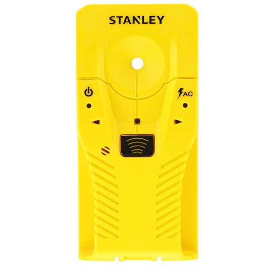 Stanley 19mm S110 Stud Finder - Detects Wood & Metal Studs - Yellow - Auzzistore