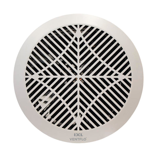 IXL Eco Ventflo Exhaust Fan - 250mm - Plastic - IPX2 Rated - Auzzistore