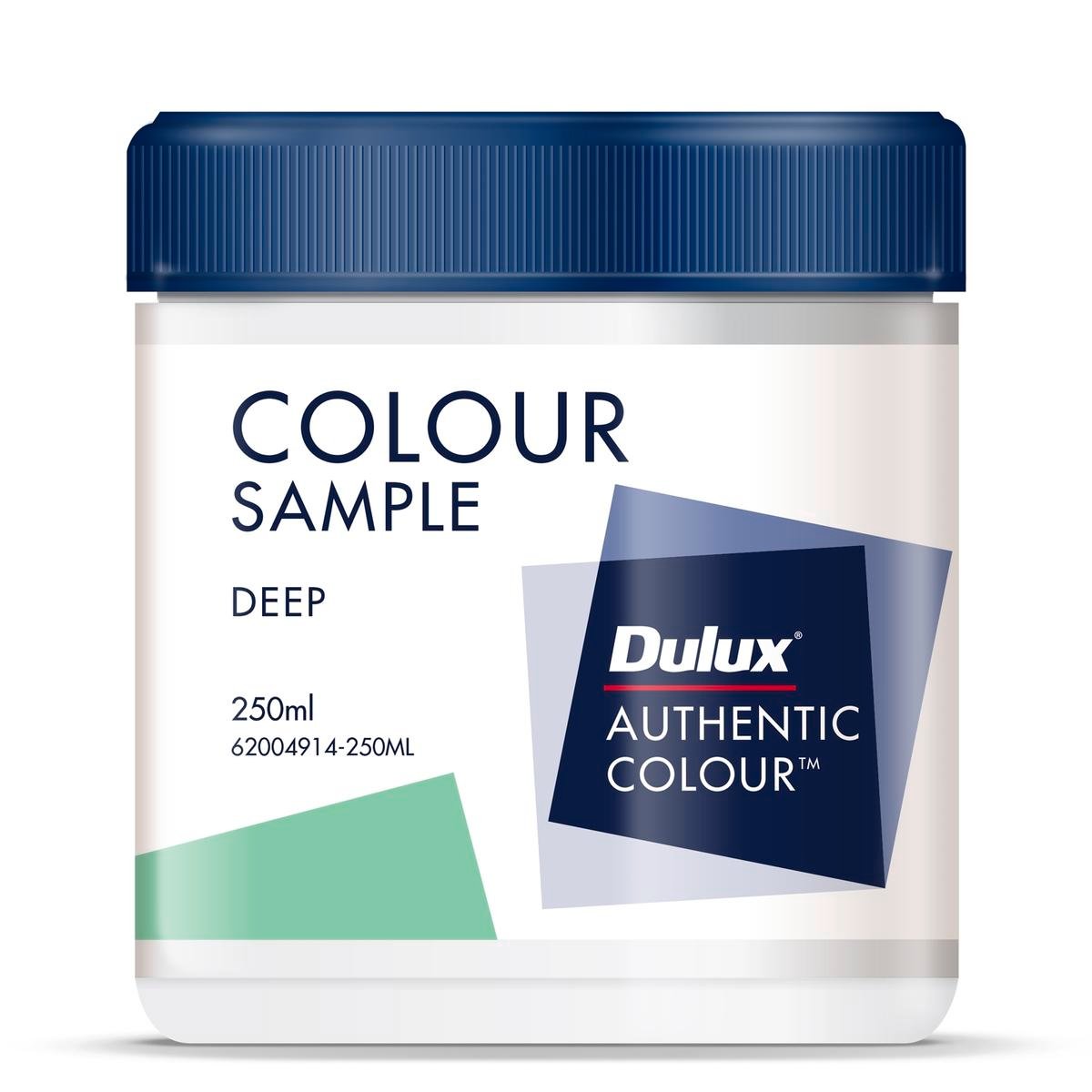Dulux Deep Sample Pot - 250ml - Deep - Water Based - Low Sheen