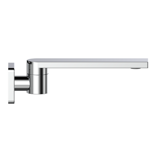 Mondella Chrome Rococo Swivel Bath Spout - 265mm x 65mm x 200mm - Lead-Free Stainless Steel – view 2
