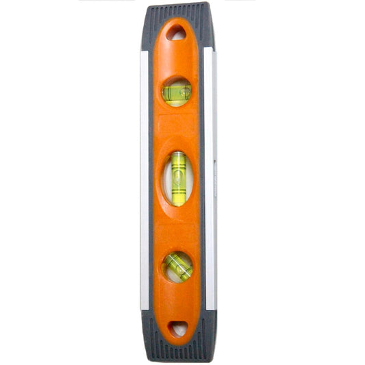 Craftright Magnetic Torpedo Level 230mm Aluminium Compact Design - Auzzistore
