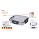 Tactix Waterproof Storage Box - 6 Compartment - Small - Polycarbonate