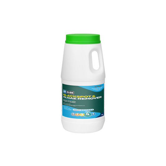 Hy-Clor 1kg Pool Blackspot And Algae Remover - Trichloroisocyanuric Acid - Effective Treatment - Auzzistore