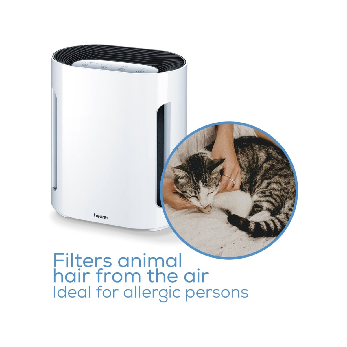 Beurer Hepa 13 Air Purifier LR200 - 28m2 - Triple Filter - Breathe Easy