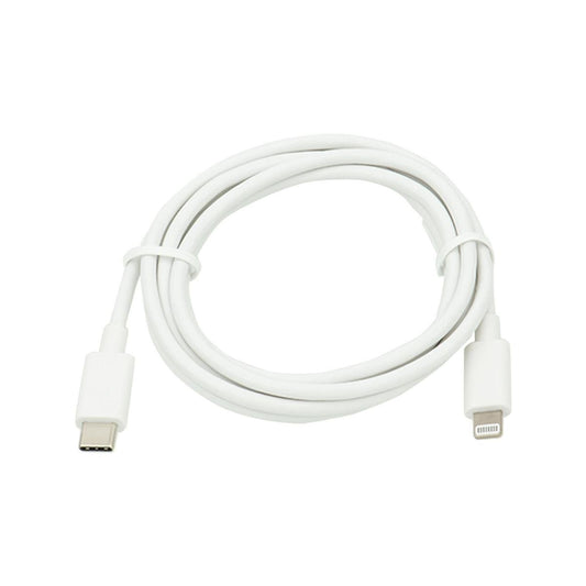Click 1 USB-C to Lightning Cable - 1.5m - White - Fast Charging & Data Transfer