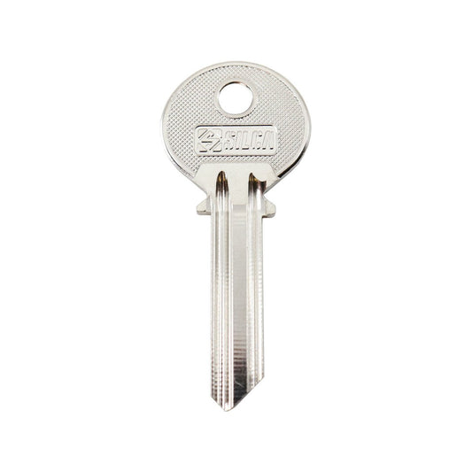 Ehi ya5 Silver Blank Key - Nickel Plated Brass - Key Duplication – view 2 - Auzzistore