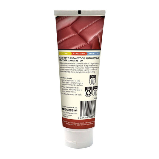 Oakwood Automotive Leather Cream 100g - Natural - Moisturising & UV Protection – view 2