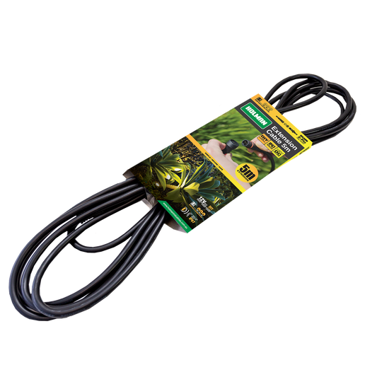 Holman Warm White Garden Light Extension Cable 5m Waterproof Easy Install