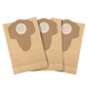 Powerfit 30L Dust Bag 3 Pack - Paper - Easy To Carry - Brown
