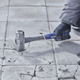 Irwin 4lb Sledge Hammer - Forged Steel Head - Fibreglass Core - Lightweight