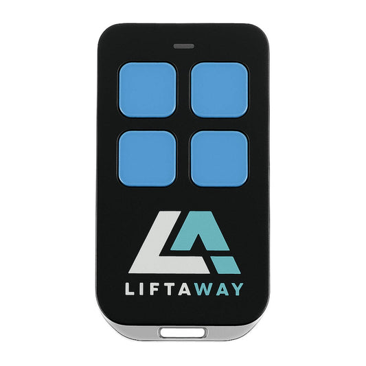 Liftaway LA241 Garage Door Remote - Compact - Durable - Black - 50mm x 120mm - Auzzistore