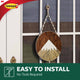 Command Medium Clear Outdoor Window Hook Value Pack - 5 Hooks - Clear - Damage-Free Hanging