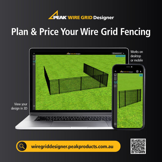 Peak Black Steel Fence Brackets - Wire Grid Fencing 6 Pack - 107mm x 10mm x 115mm - Durable – view 2 - Auzzistore