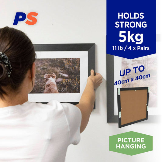 Permastik Large Picture Strips 30 Pairs - Self-Adhesive - Easy Hang – view 2