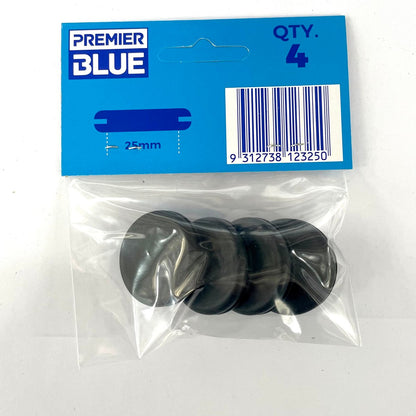 Premier Blue 25mm Blanking Grommet - Nitrile Rubber - Durable - Automotive