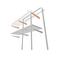Flexi Storage Home Solutions 350mm White Wire Shelf Bracket Steel Secure