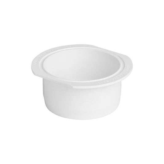 Rain Harvesting 75mm Round Gutter Outlet - White - PVC - 1 Pack - Auzzistore