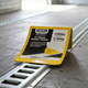 Grunt E-Track Wheel Chock - 165mm x 100mm - Durable Powder-Coated Finish
