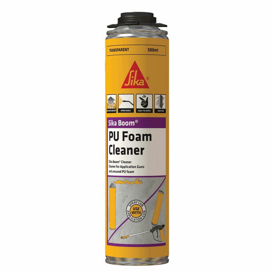 Sika 500ml Filler Expanding Foam Cleaner - Effective Gun Cleaner