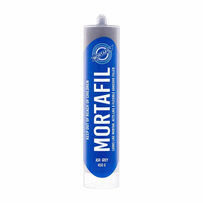 Mortafil Ash Grey Mortar 450g Polymer Based Flexible Filler