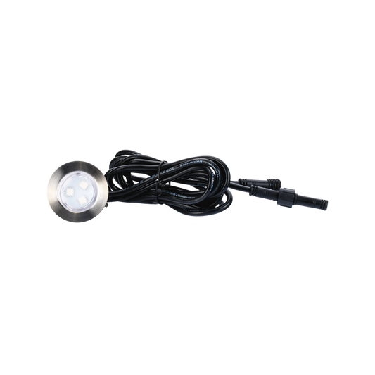 Holman 45mm RGB Deck Light - 0.5W - Stainless Steel - IP67 Waterproof