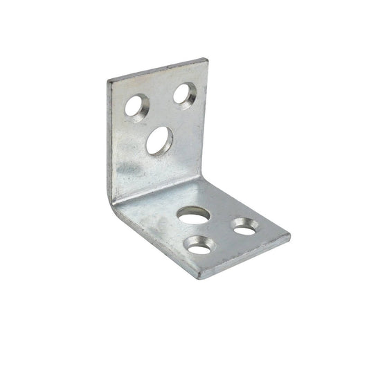 Carinya Reinforcing Angle Bracket - 50mm x 50mm x 40mm - Zinc Plated - Indoor/Outdoor - Auzzistore