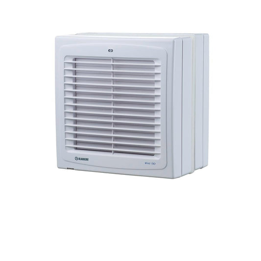 Blauberg Window Exhaust Fan - 150mm - ABS Plastic - Automatic Shutters - Auzzistore