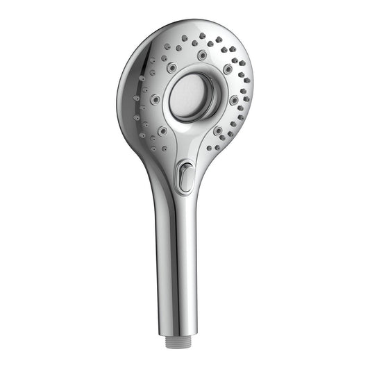 Estilo Chrome 3 Function Hand Piece - 9L/min - Water Powered Temperature Display