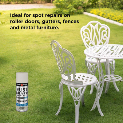 White Knight Rust Guard Touch Up Spray Paint 300g Surfmist 0.3L