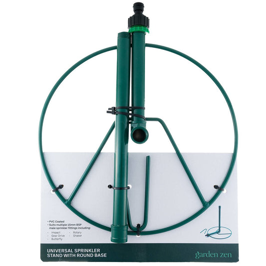 Garden Zen Universal Sprinkler Stand - Metal - 300mm - UV Protected