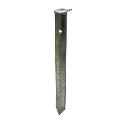 Jack Steel Edging Stake 300mm x 25mm 4 Pack Durable Galvanised