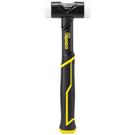 Kango 38mm Soft Face Mallet - Interchangeable Nylon Faces - Durable Handle - Auzzistore