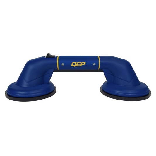 QEP ProMAXGrip Double Suction Cup - 80kg Holding Power - 120mm x 340mm - Black/Yellow – view 2 - Auzzistore