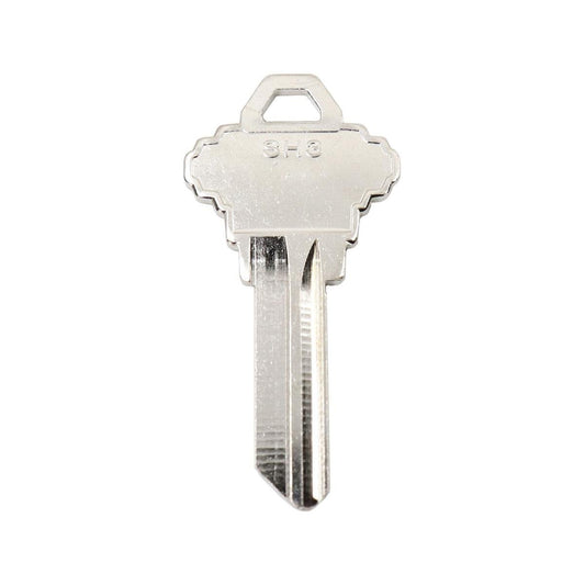 EHI Silver Blank Key - 54mm Nickel Plated Brass - Easy To Carry - Auzzistore