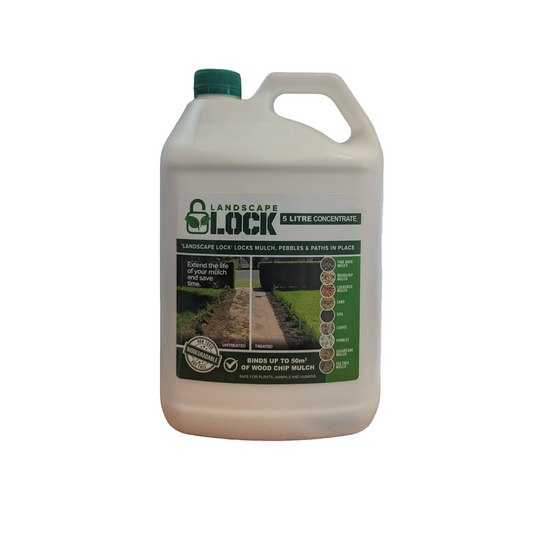 Landscape Lock 5L Concentrated Garden Glue - 5L - Locks Mulch & Pebbles - Auzzistore