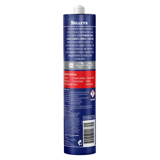 Selleys 450g Coffee Interior No More Gaps - Flexible Gap Filler 25mm – view 2 - Auzzistore